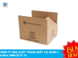 Công ty sản xuất thùng giấy tại quận 1