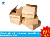 Công ty sản xuất thùng giấy tại quận 10