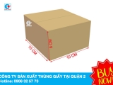 Công ty sản xuất thùng giấy tại quận 2