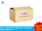 Công ty sản xuất thùng giấy tại quận 5