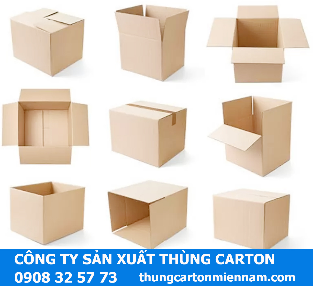 Công ty sản xuất thùng carton 3 5 7 lớp