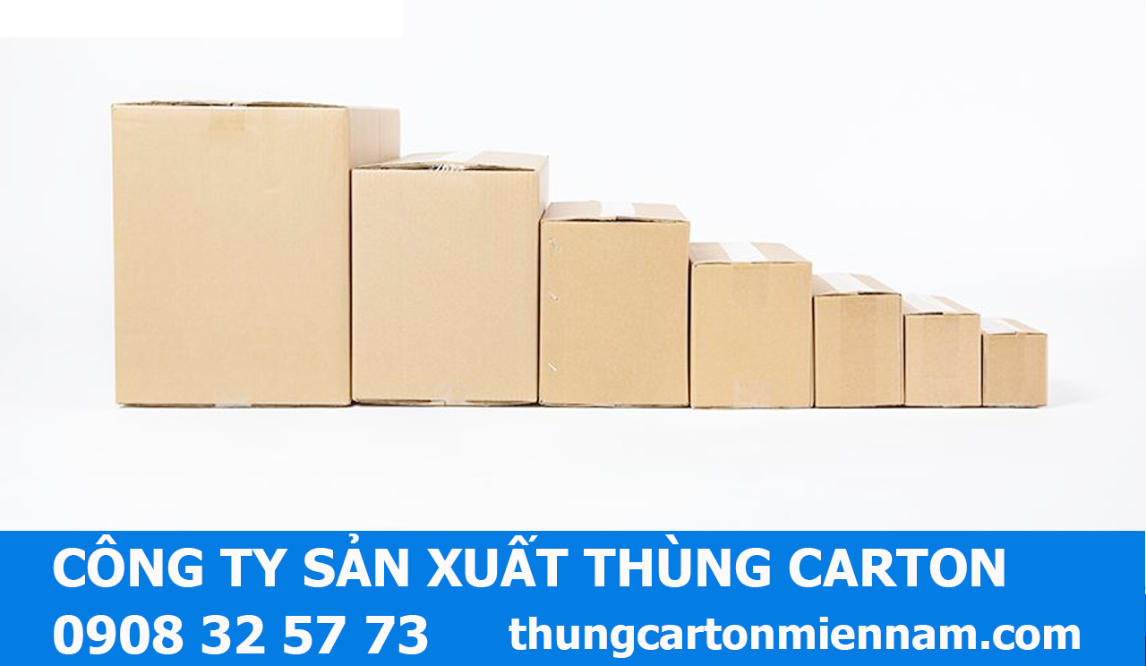 Công ty sản xuất thùng carton đựng hàng