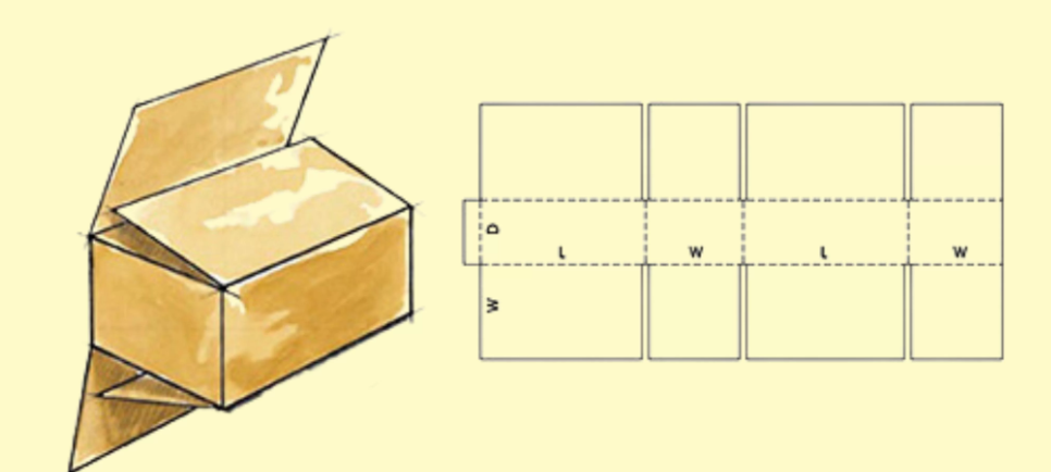 Bản vẽ thùng carton 2222