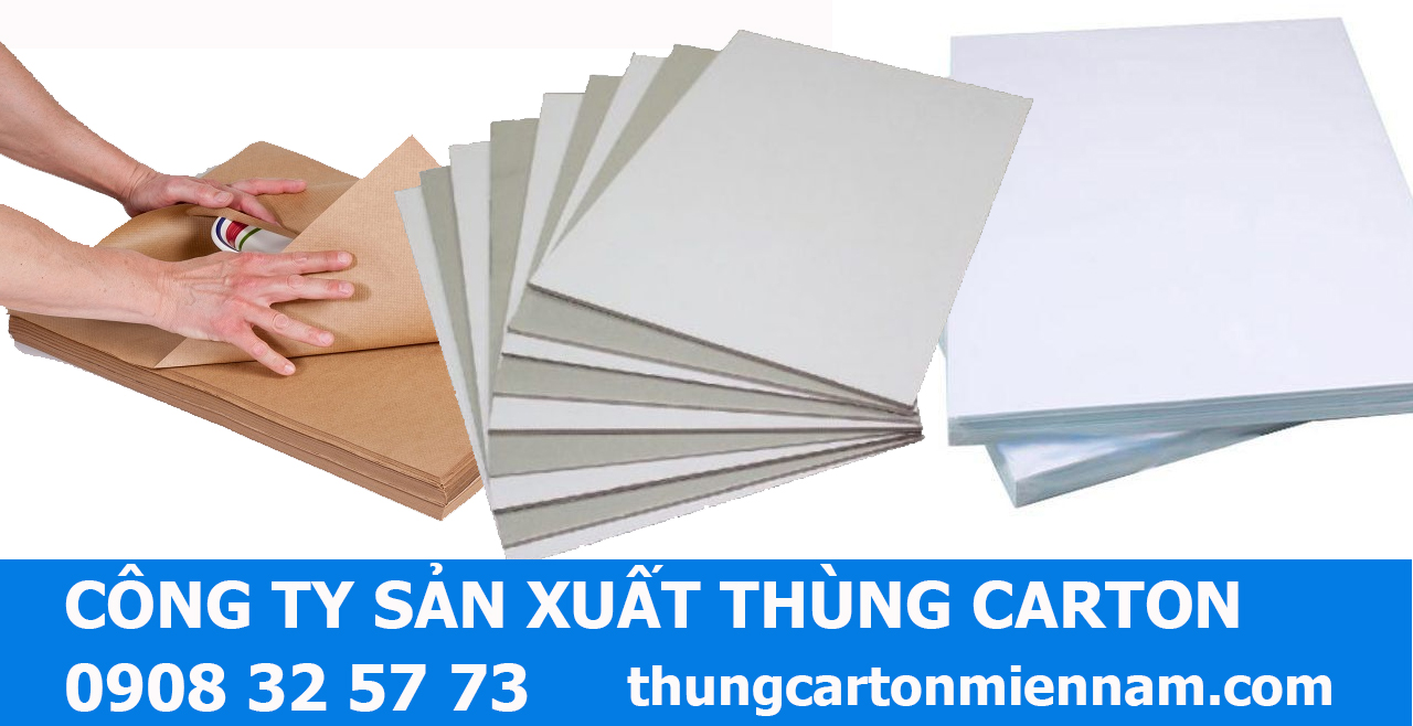 lựa chọn giấy làm thùng carton