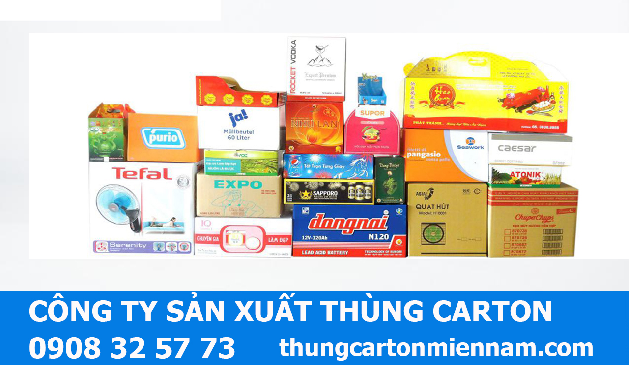 Công ty sản xuất thùng carton in offset