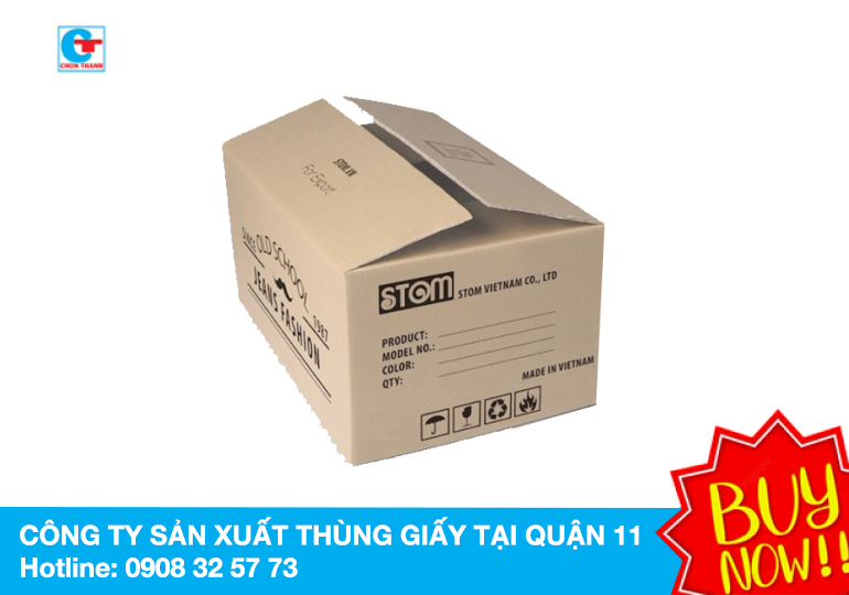 Công ty sản xuất thùng giấy tại quận 11 uy tín 1